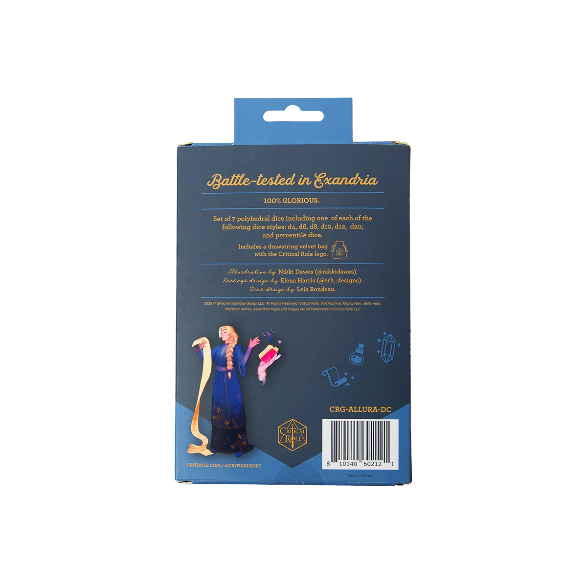 Allura Vysoren Dice Set - Image 6