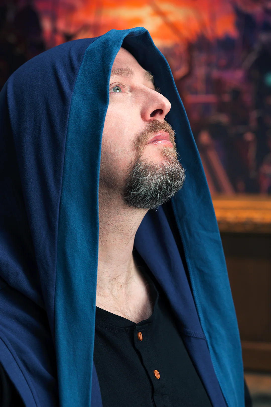 Beauty of Exandria: In Motion - Beauregard Lionett Sleeveless Hooded Cardigan - Image 9