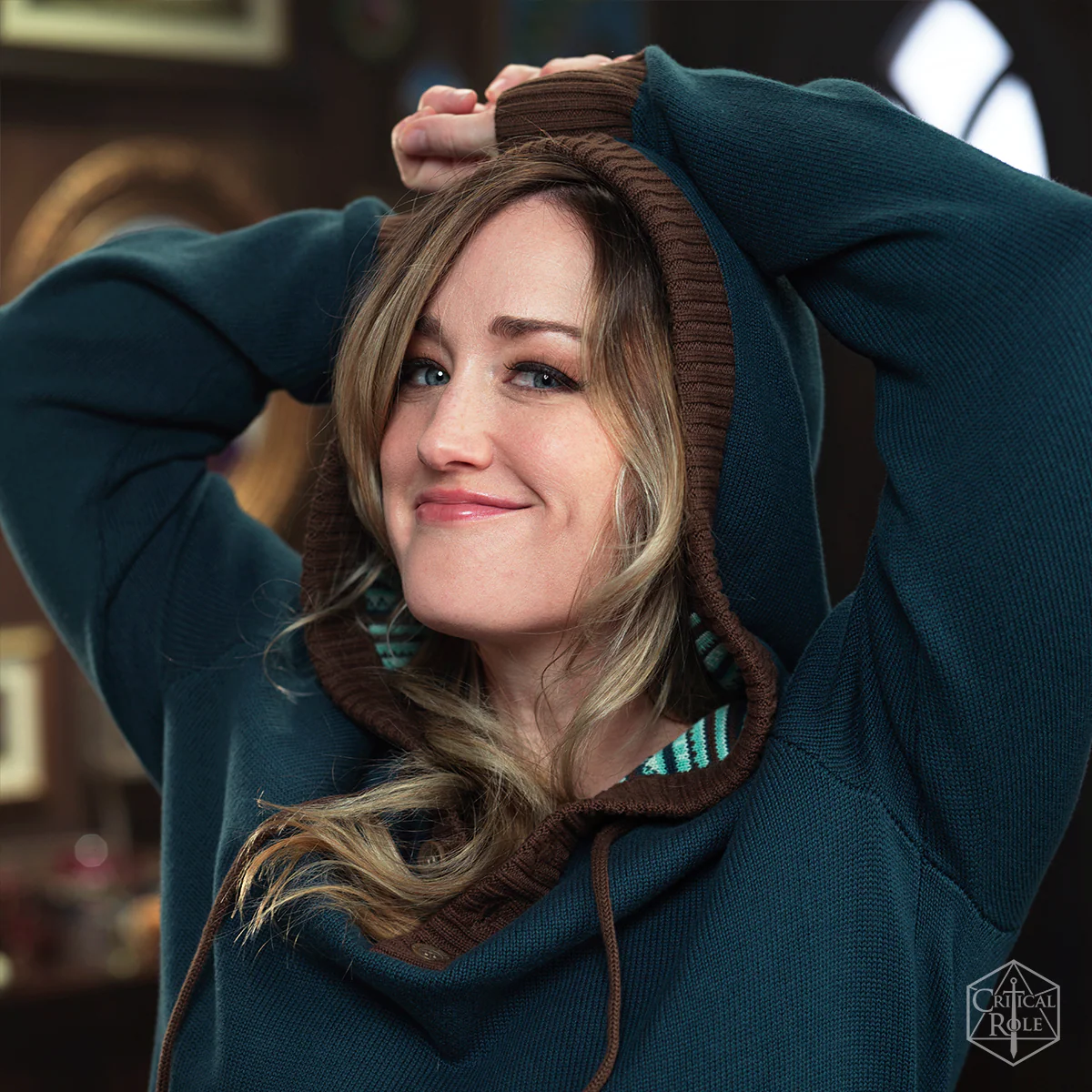 Bells Hells Collection: Chetney Pock O'Pea Pullover Knit Hoodie - Image 5