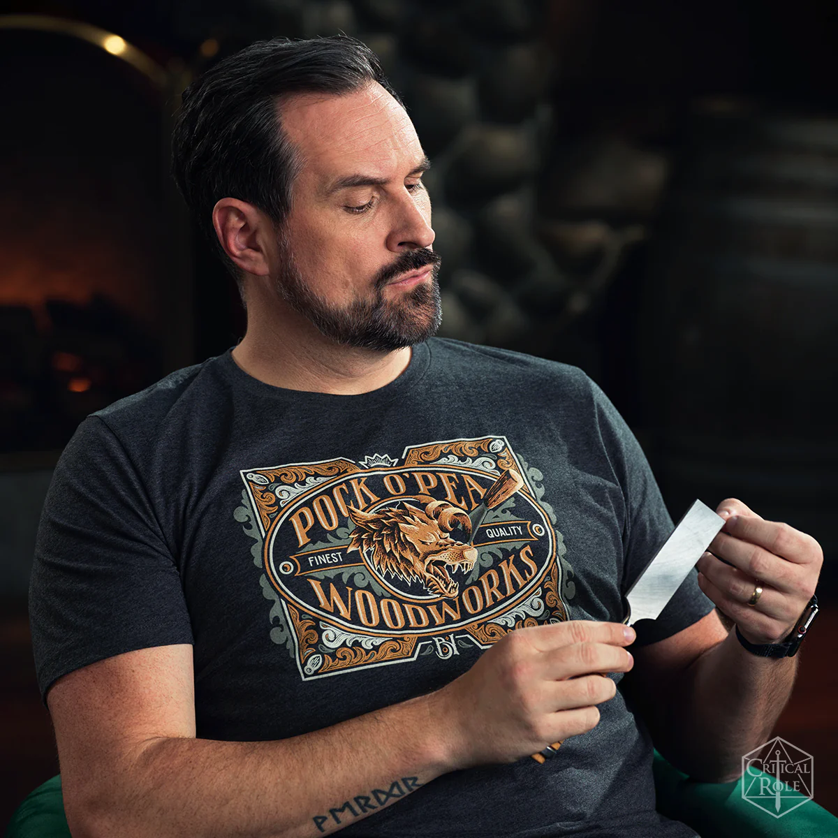 Chetney Pock O'Pea Woodworks T-Shirt - Image 4