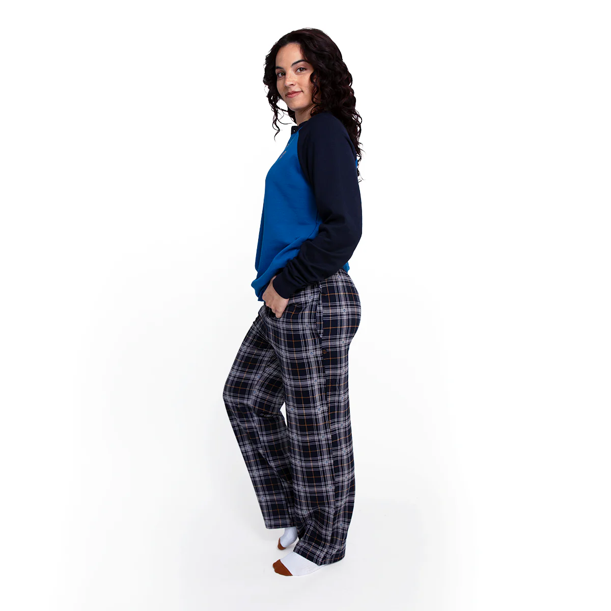 Critical Role Plaid Pajama Lounge Set - Image 4