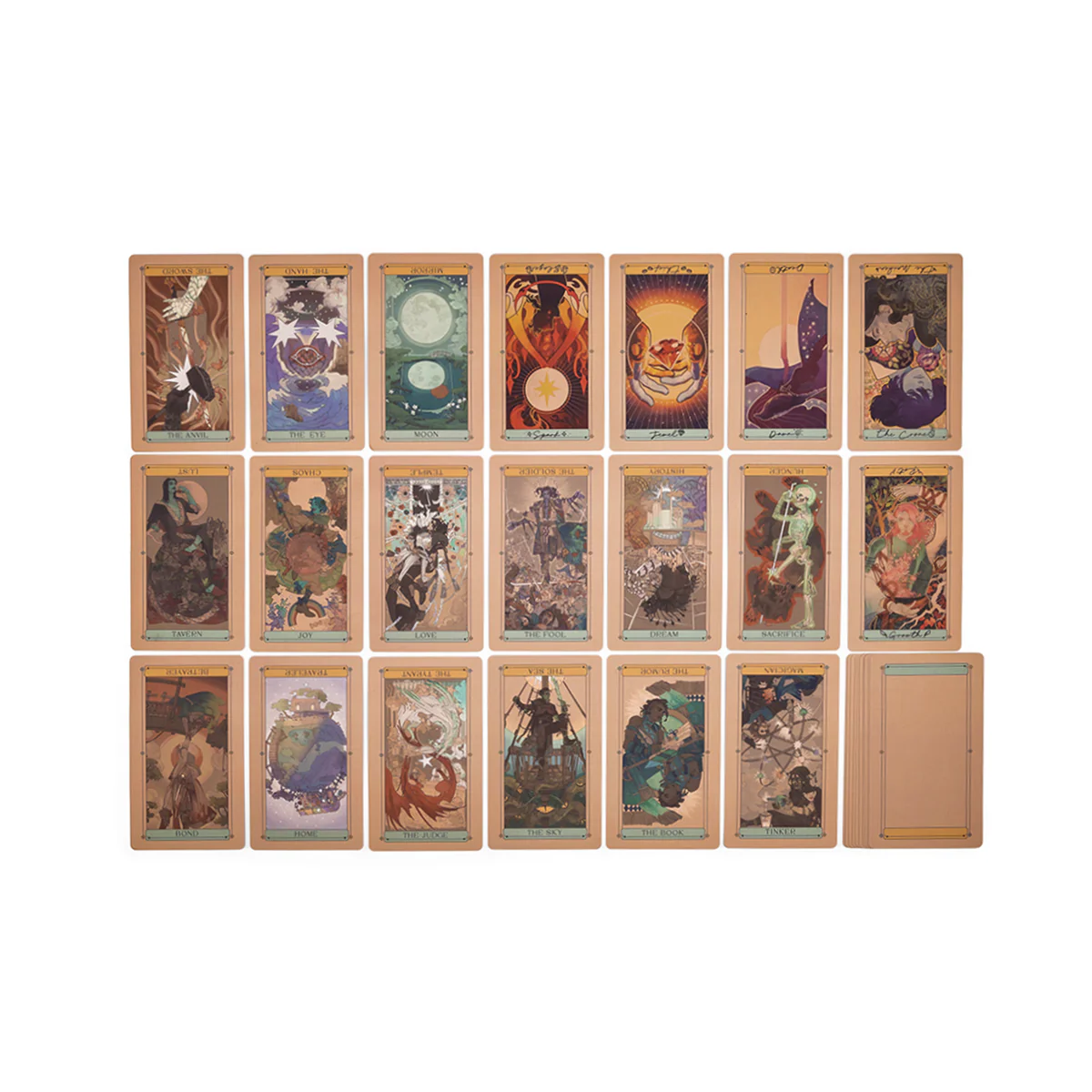 Mollymauk Tealeaf (and Jester Lavorre) Oracle of the Moon Deck - Image 3