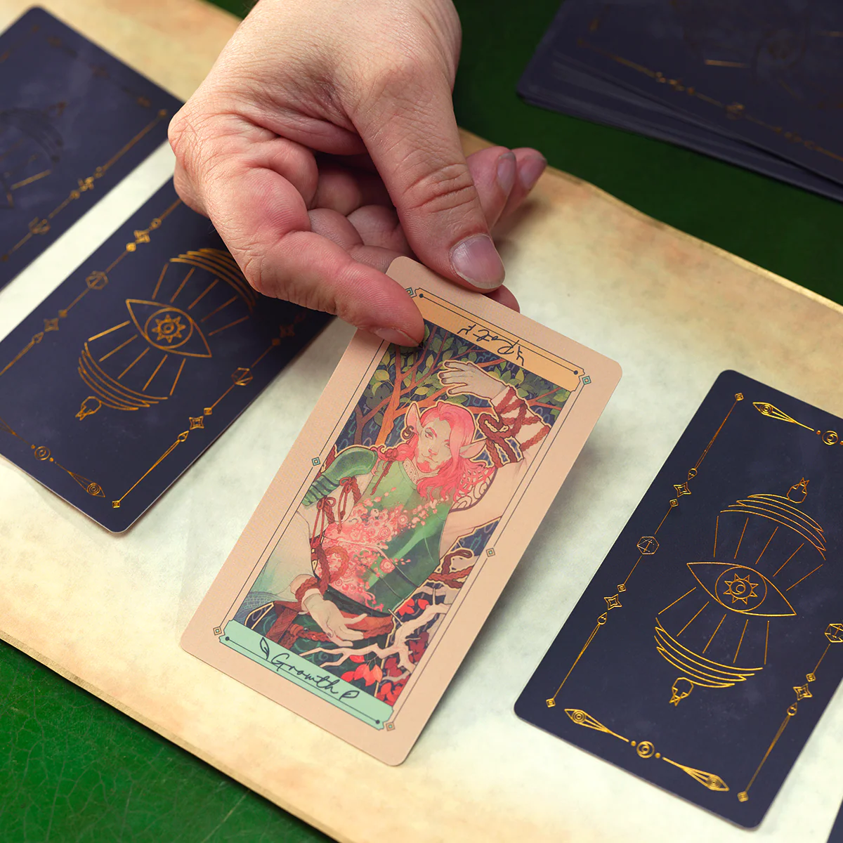 Mollymauk Tealeaf (and Jester Lavorre) Oracle of the Moon Deck - Image 7