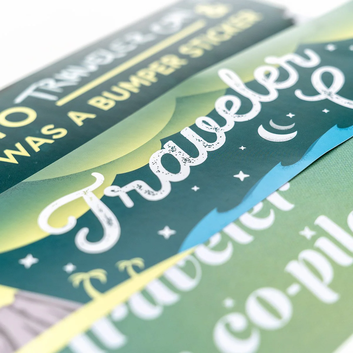 Traveler Con Bumper Sticker 3-Pack Set - Image 5