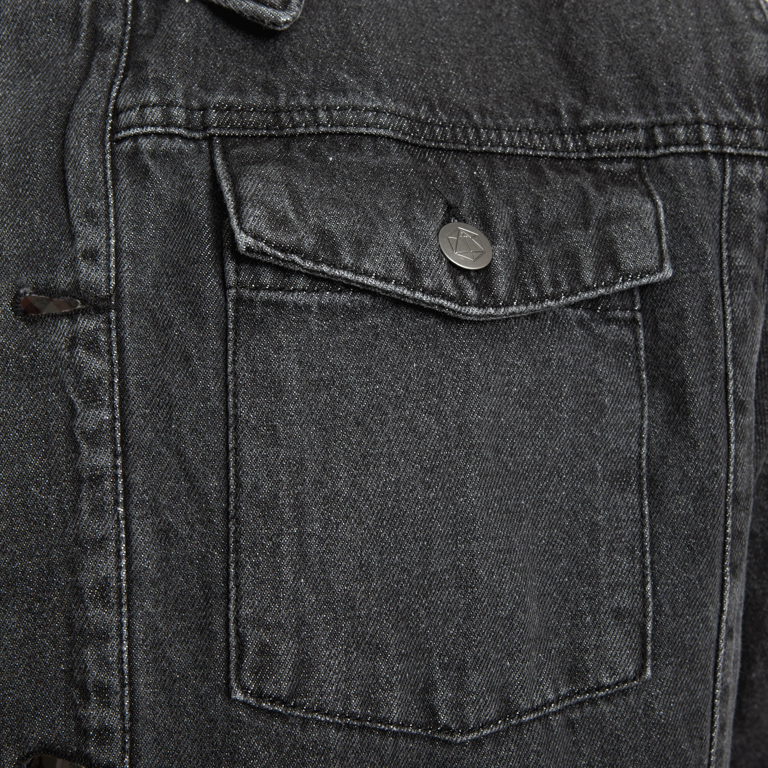 Vox Machina Collection: Grog Strongjaw Flannel Lined Denim Shirt Jacket - Image 11