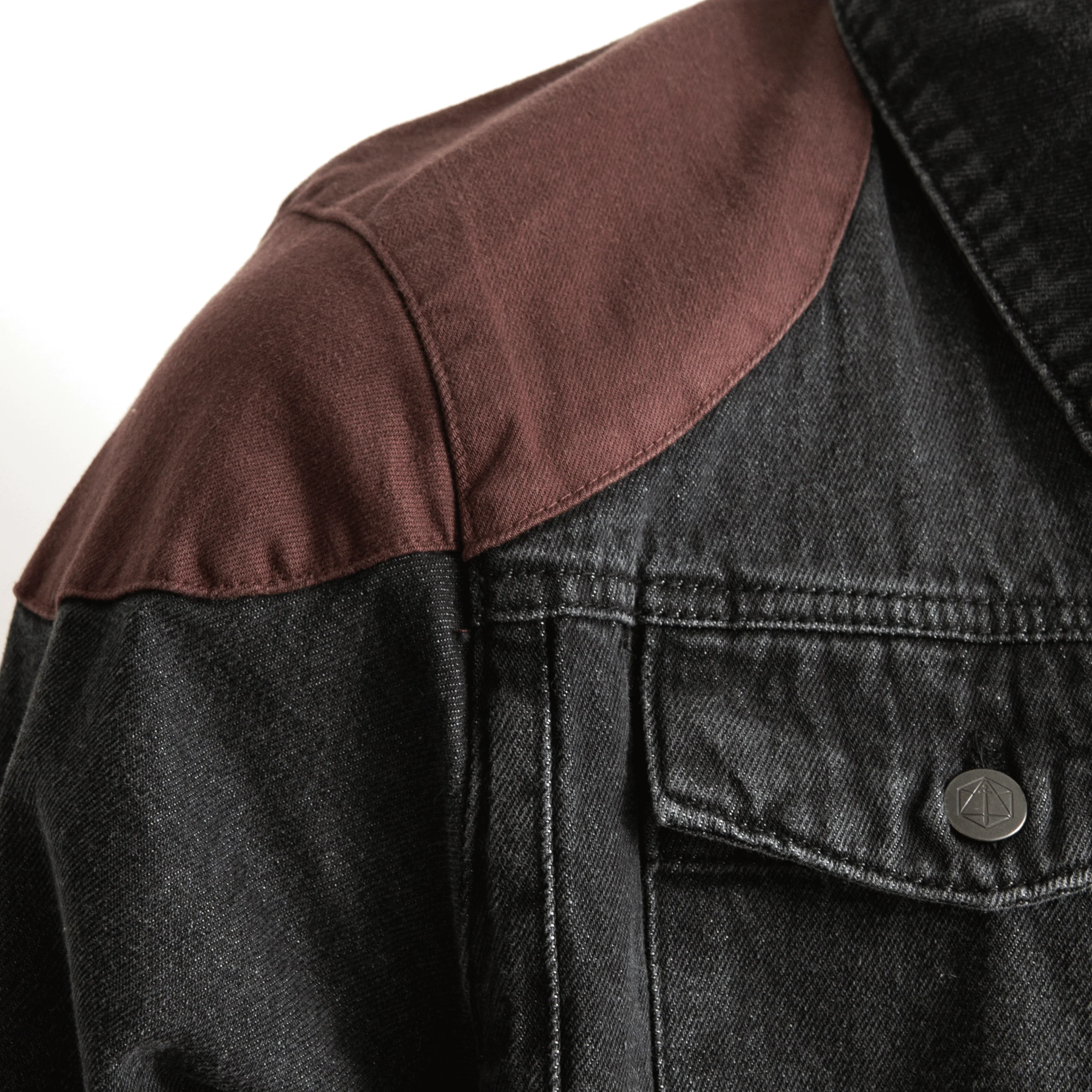 Vox Machina Collection: Grog Strongjaw Flannel Lined Denim Shirt Jacket - Image 8