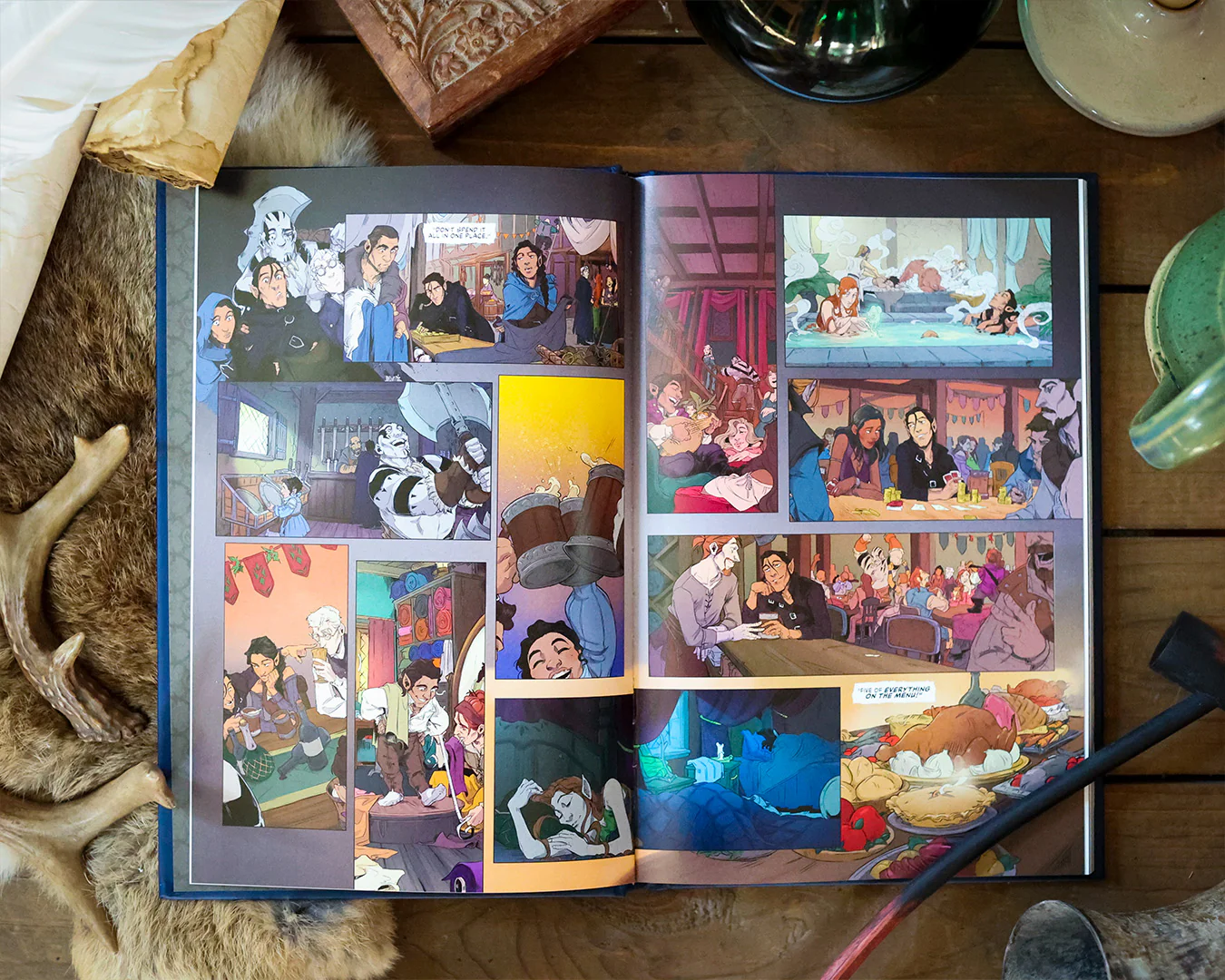 Critical Role: Vox Machina Origins Volume 3 Limited Edition Hardcover - Image 4